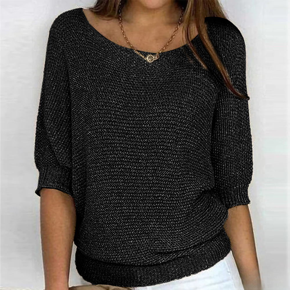 Brenda® | Shiny knit top for women