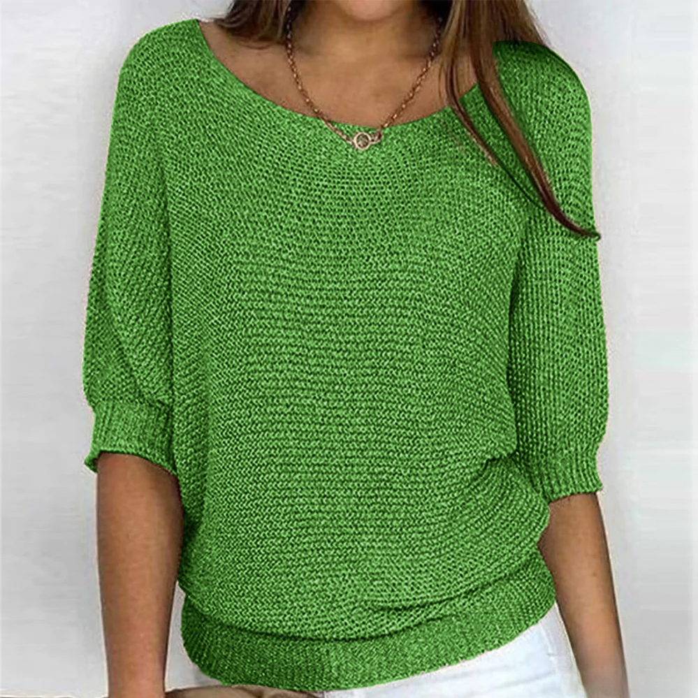 Brenda® | Shiny knit top for women