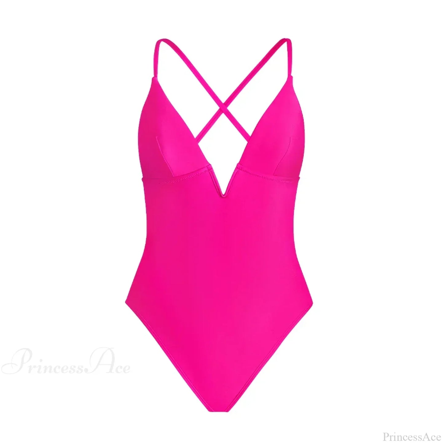 V-Wire Plunge One Piece Backless Set