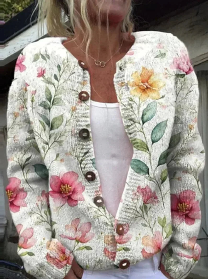 Dafne | STYLISH FLORAL CARDIGAN