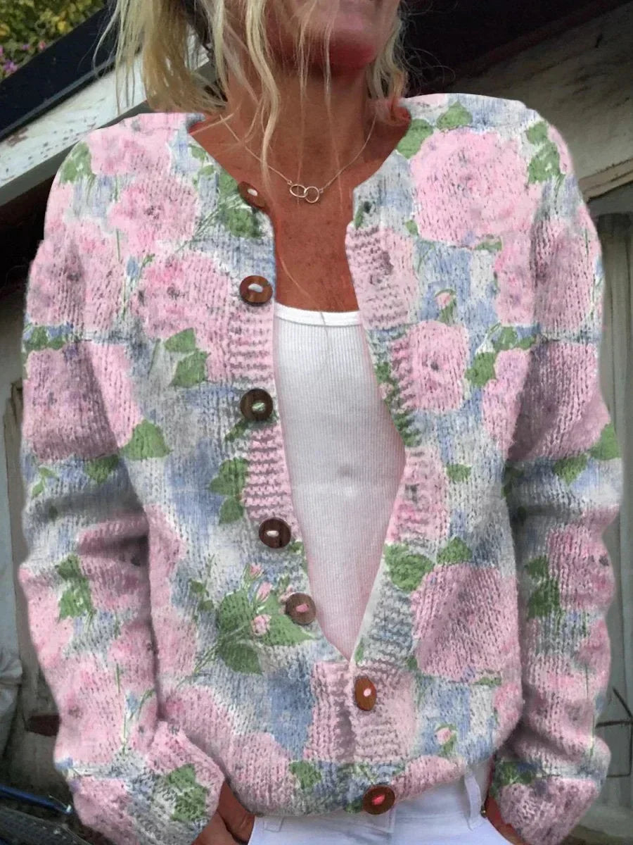 Dafne | STYLISH FLORAL CARDIGAN