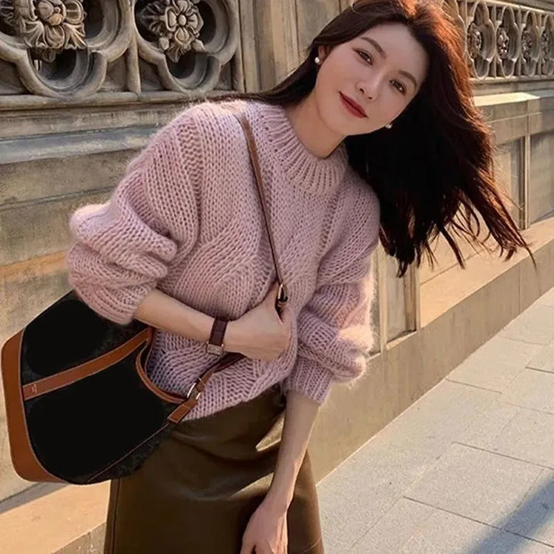 Jessa® | Oversized knit sweater for women