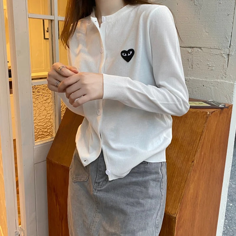 Giorgia | Long sleeve slim fit cardigan jacket for women