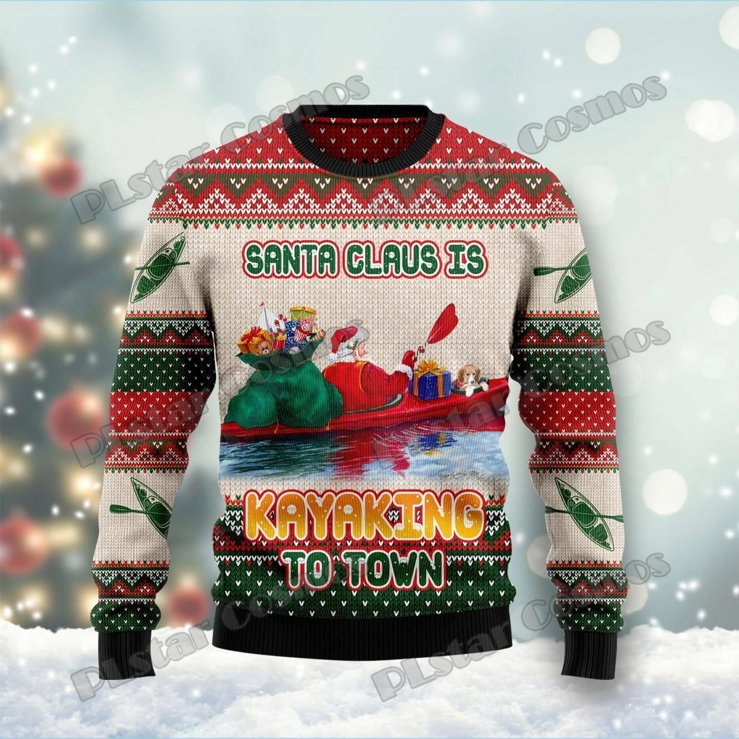 Jessica® | Unisex Christmas jumper with festive motifs