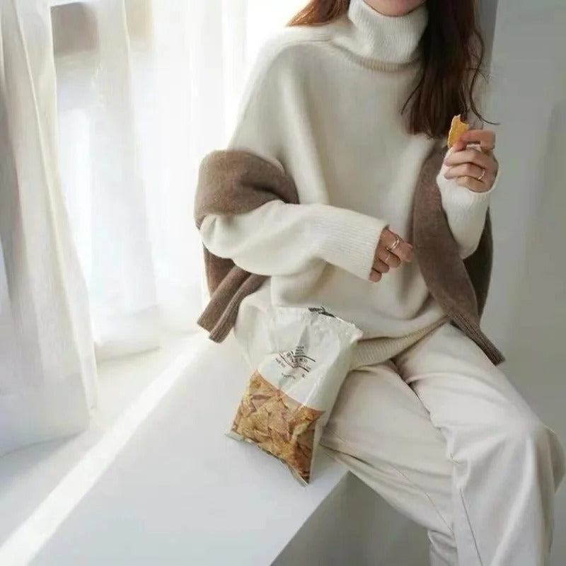 Marlene | French turtleneck sweater for women