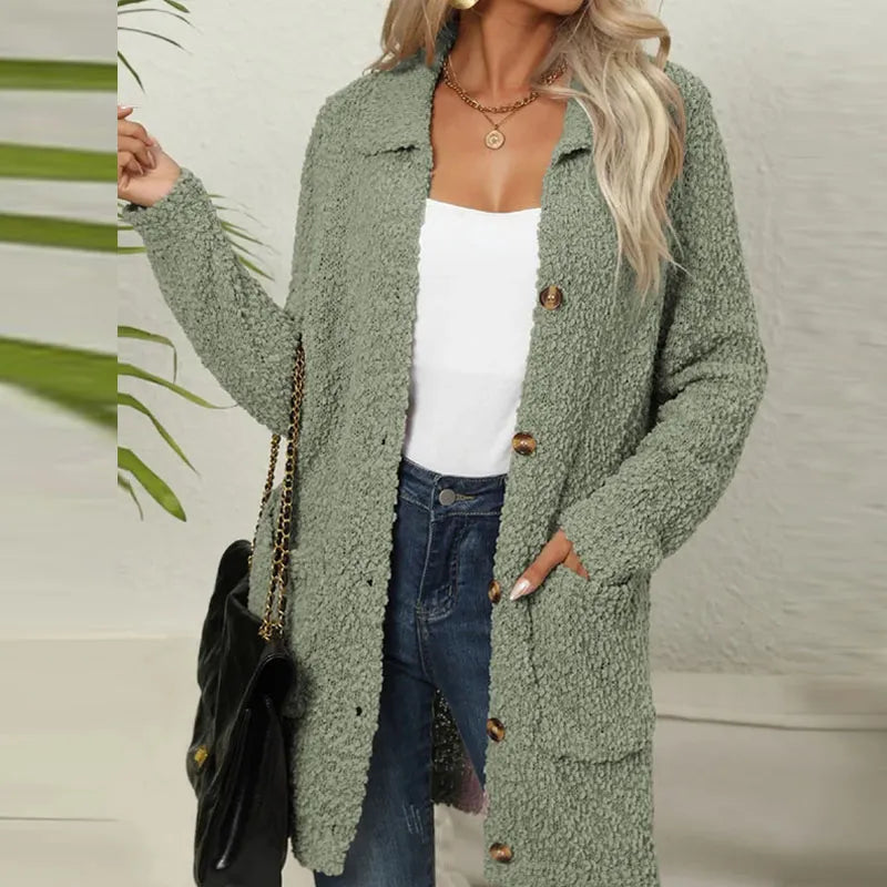 Julia | Long cardigan with pockets