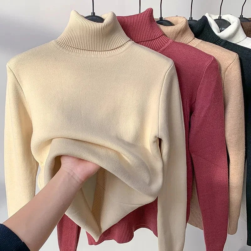 Begoña | Elegant sweater with a high collar