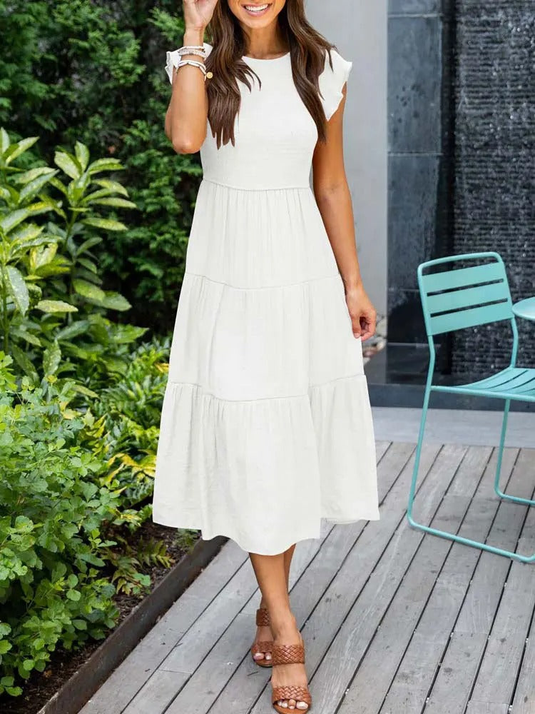 Tracy® | Refined Belly-Covering Dress