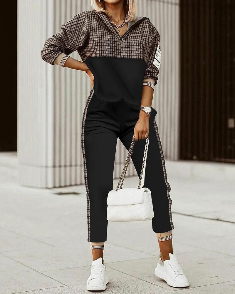 Fiona | Premium jogging suit. Luxurious comfortable home suit for women