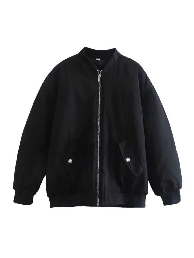 Barbara | Oversized bomber jacket for women