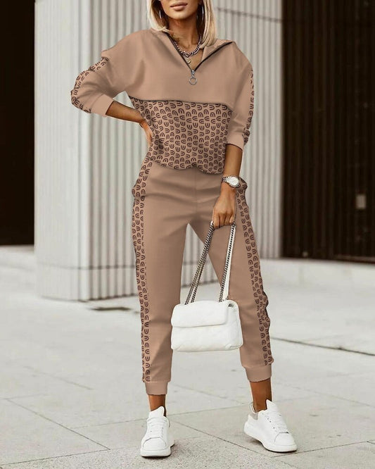 Fiona | Premium jogging suit. Luxurious comfortable home suit for women