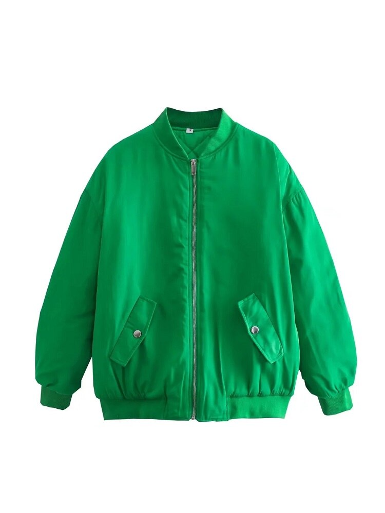 Marcia | Women's Oversized Bomber Jacket