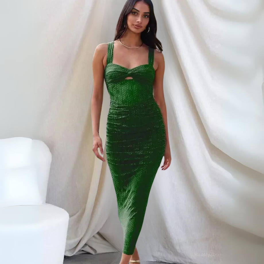 Victoria® | Long Fitted Summer Dress
