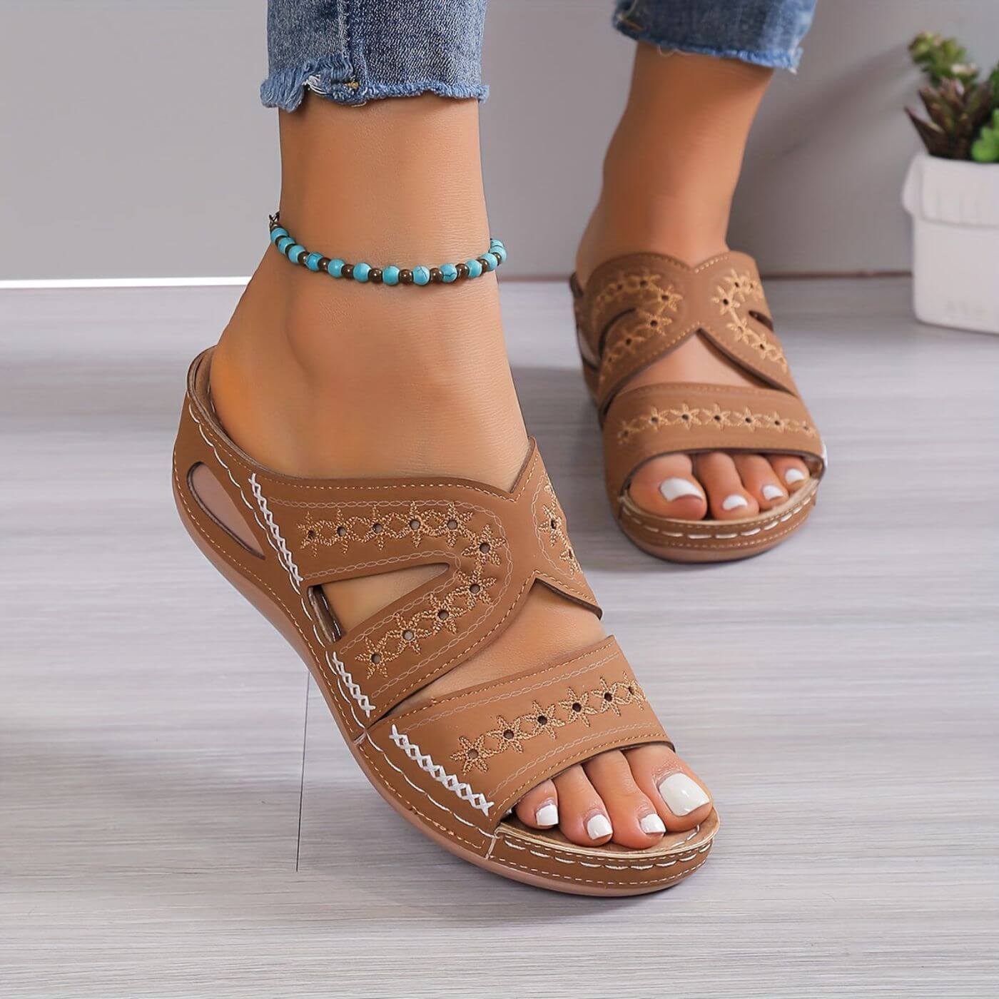 Dianna | Orthopedic Wedge Sandals