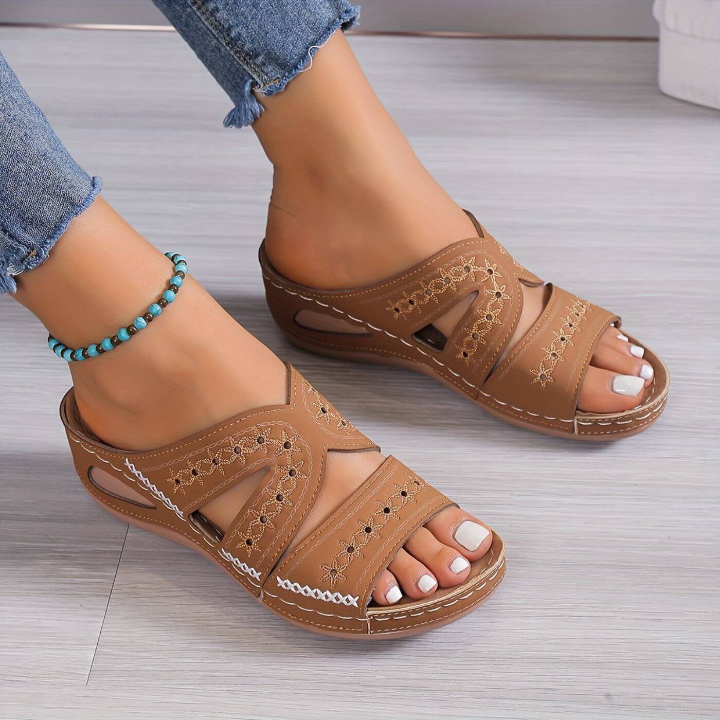 Dianna | Orthopedic Wedge Sandals