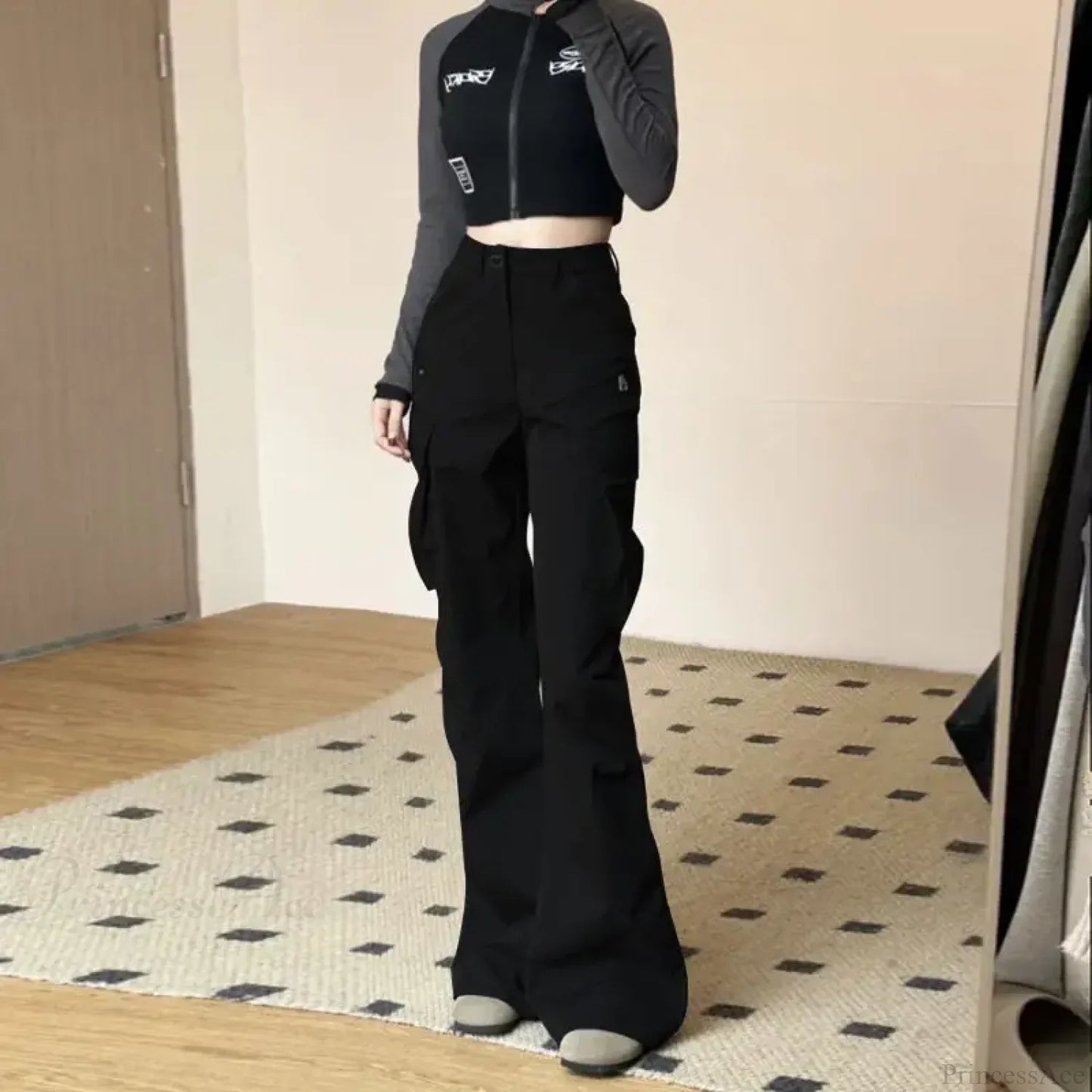 Vintage American Cargo High Waist Pants