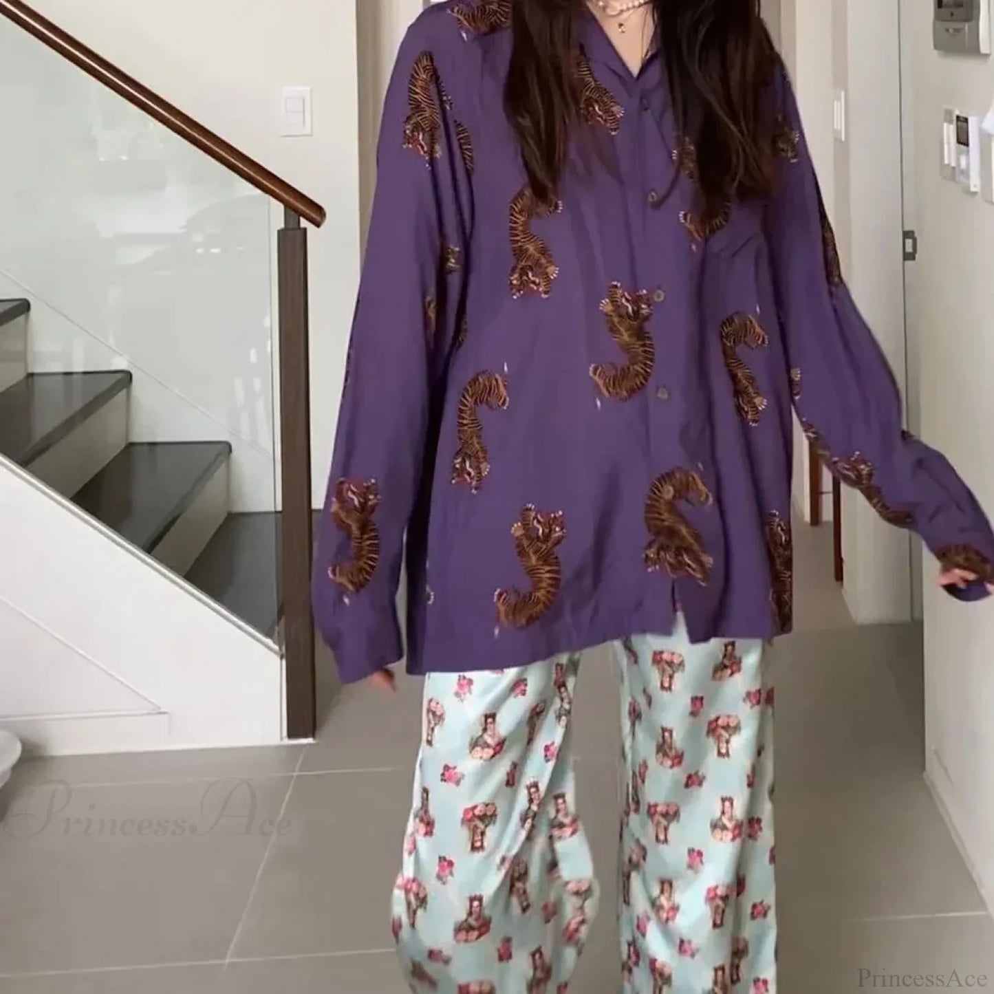 Vintage Harajuku Casual Straight Pant