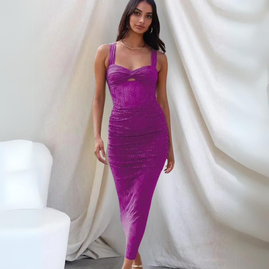 Victoria® | Long Fitted Summer Dress