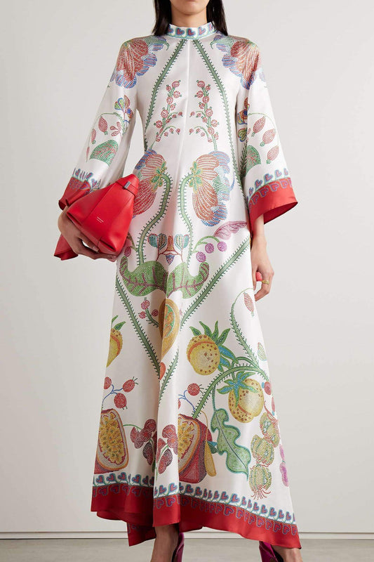 Katherine® | Printed Maxi Dress