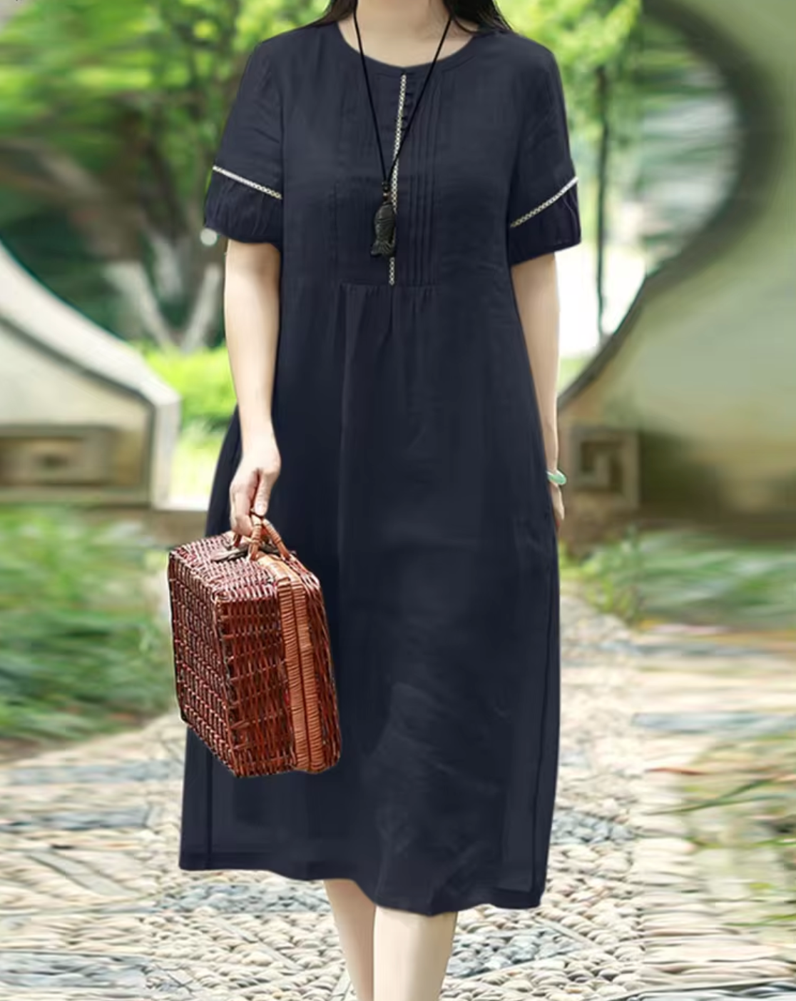 Tania® | Elegant Midi Dress