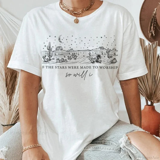 Western Desert Psalm Bible T-shirt
