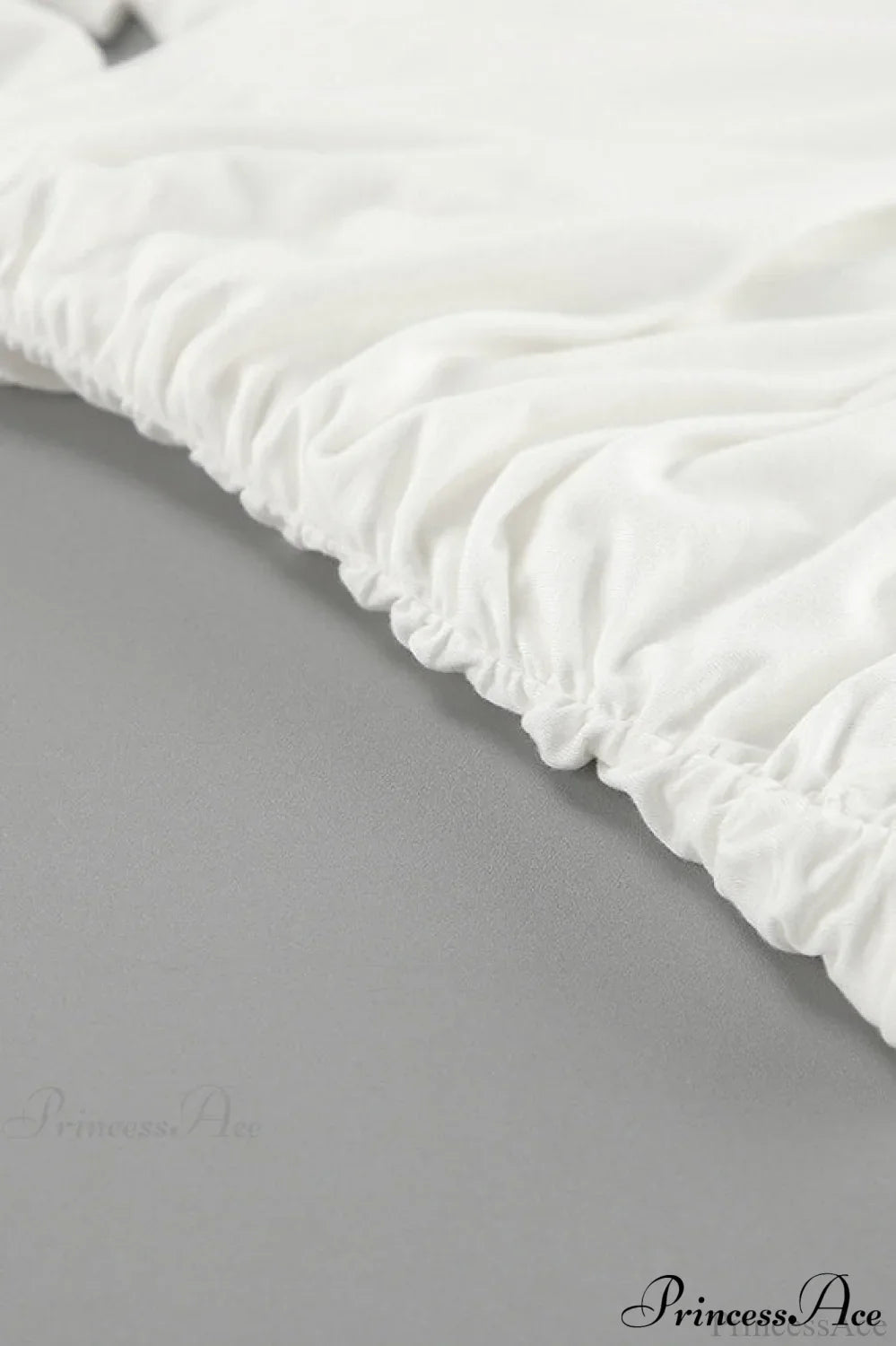 White Off Shoulder Modal Long Sleeve Tee