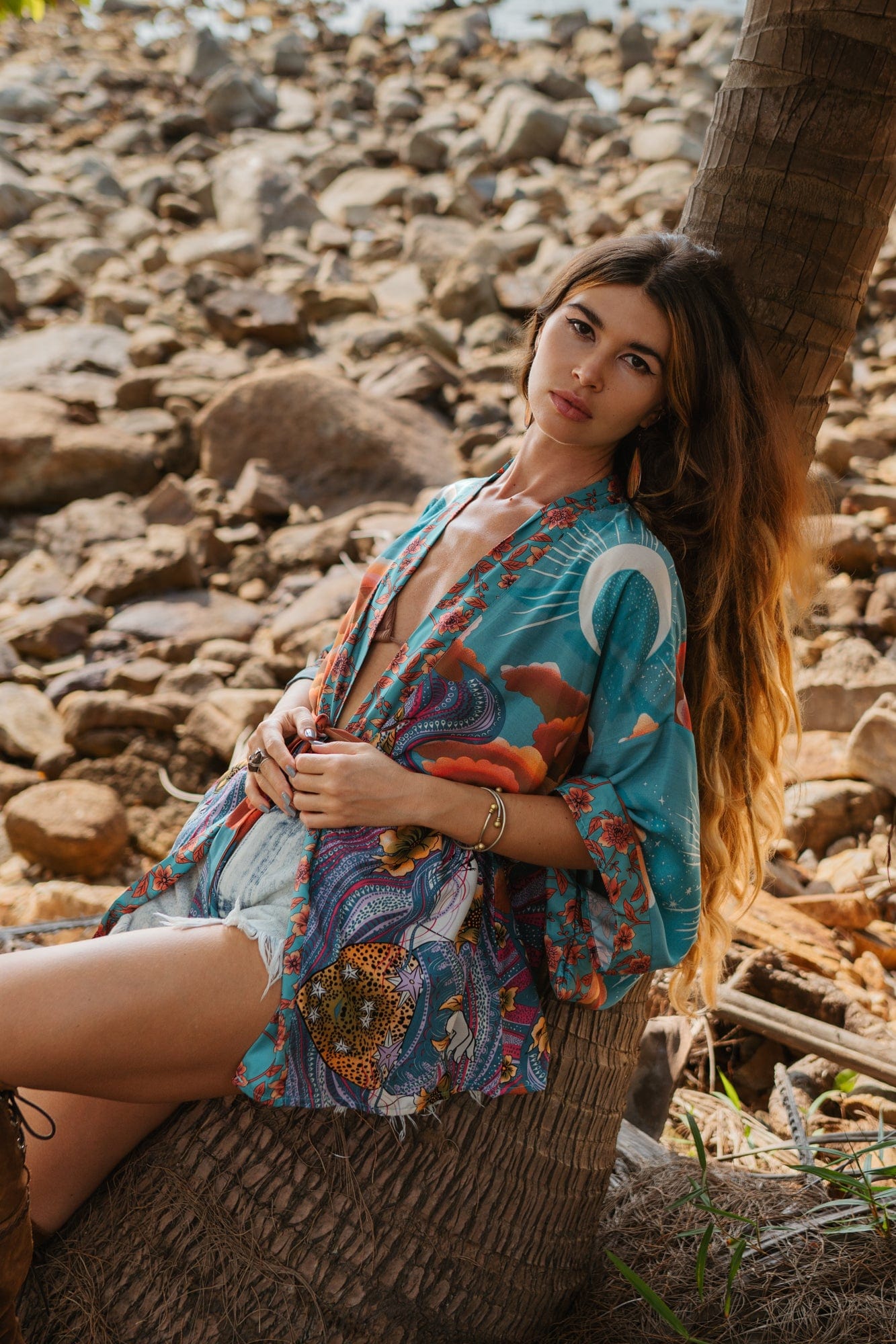 Gimena® | Kimono In Green