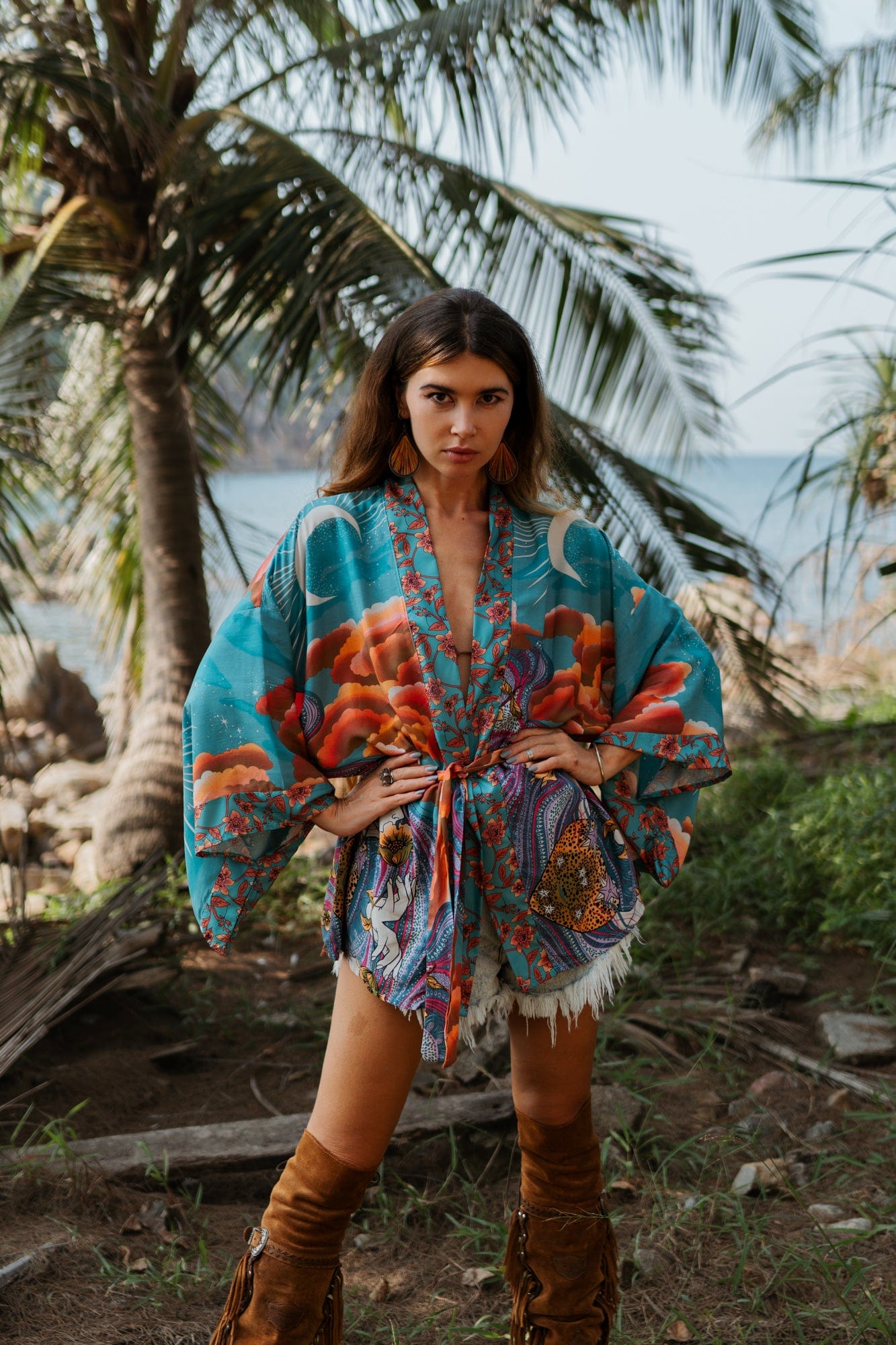 Gimena® | Kimono In Green