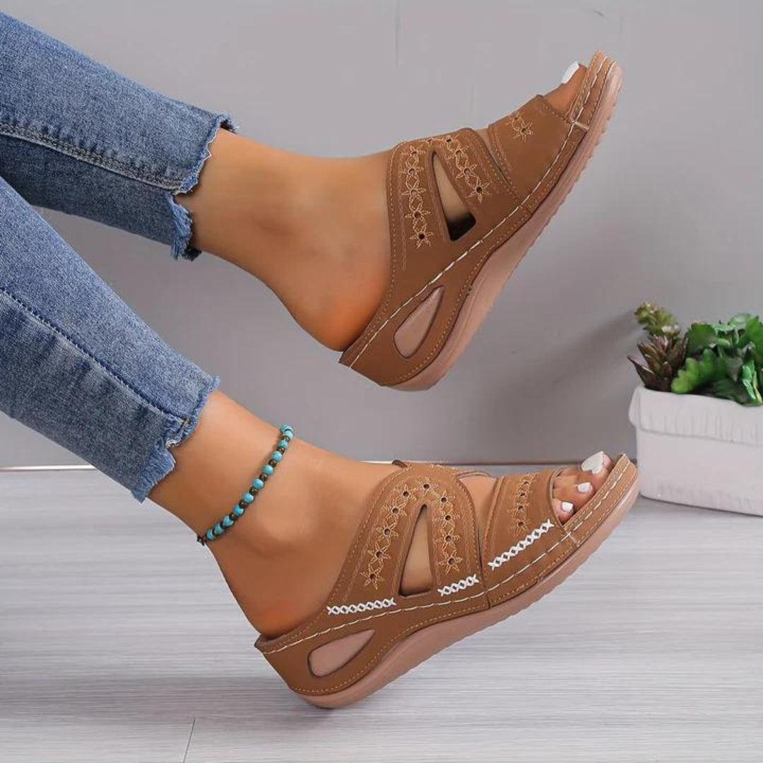 Patty | Orthopedic Wedge Sandals