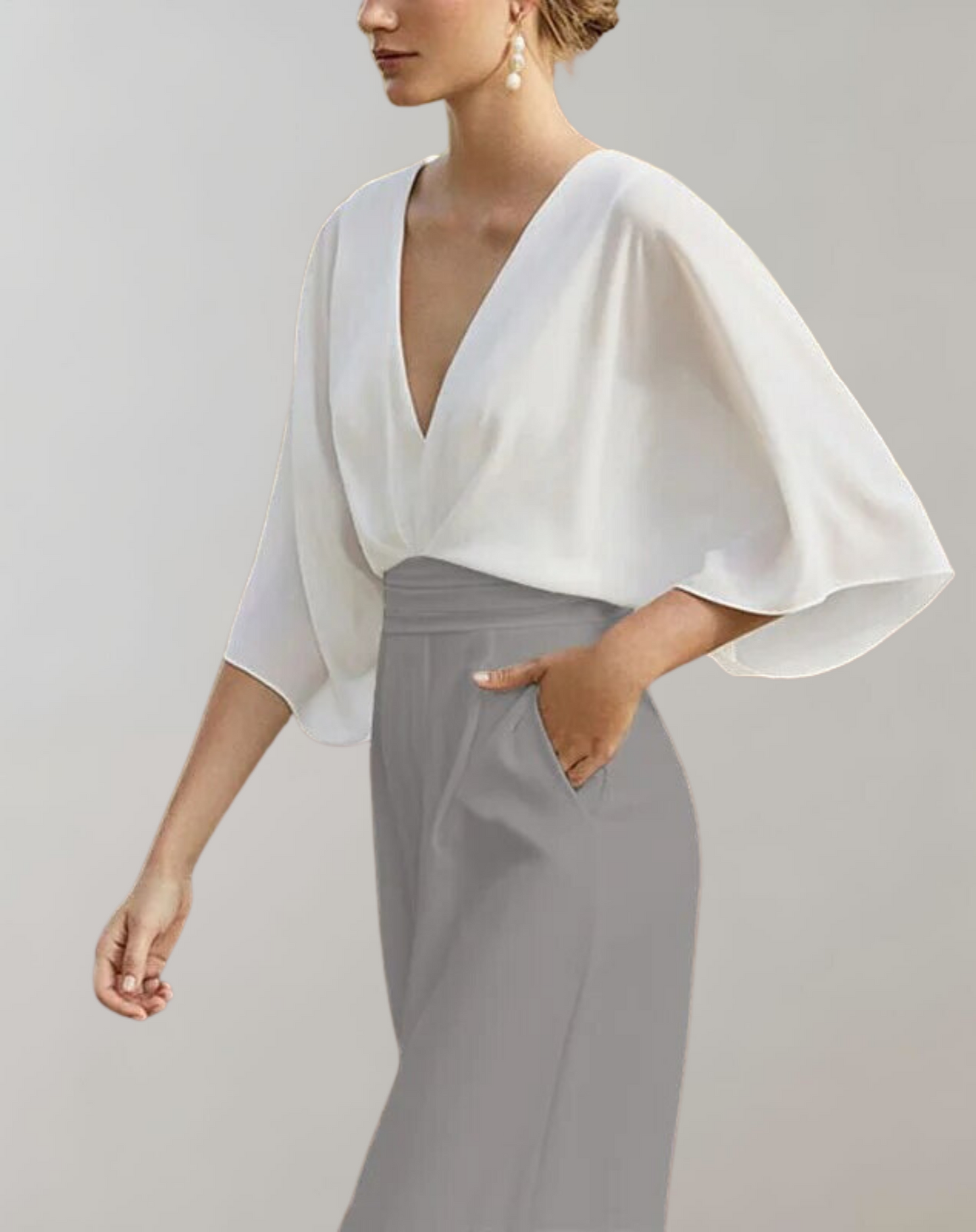 Willow | Women's Wide Leg Jumpsuit Two-Piece Set