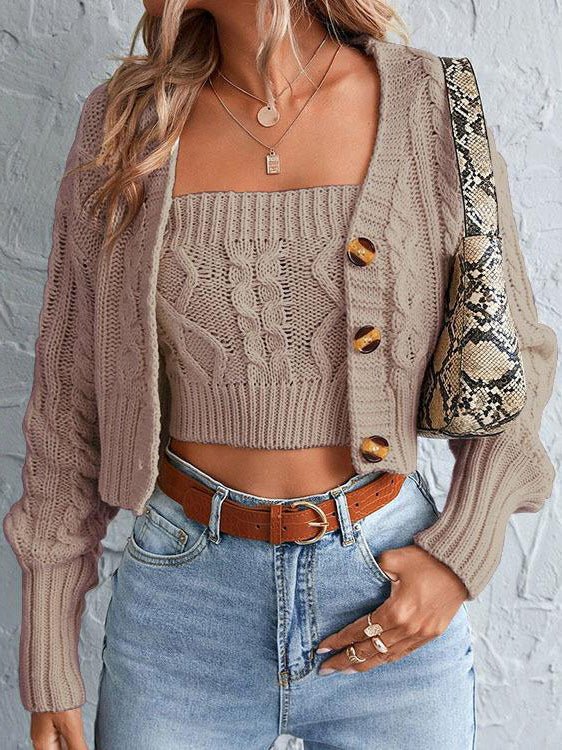 Natalia | Tailored and elegant winter cardigan