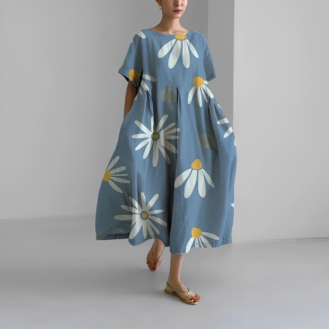 Stella® | Comfortable Floral Dress