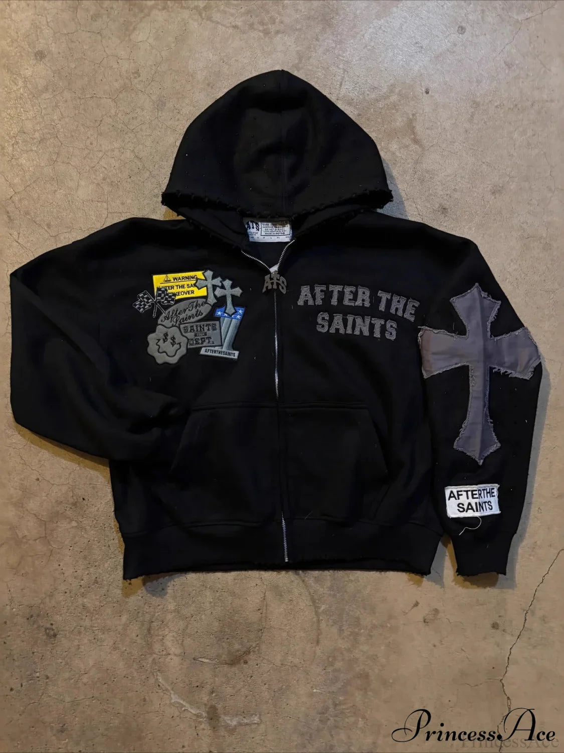 Y2K Letter Print  Street Casual Hoodie