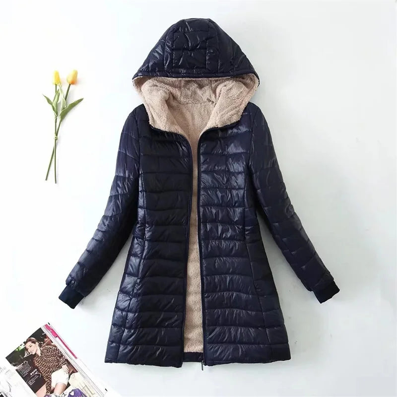 Tatiana | Loose hooded jacket