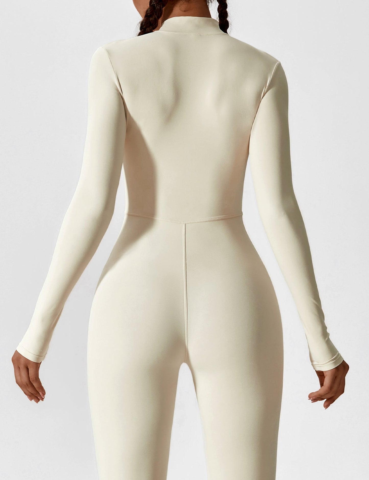 Julia | Women’s Spring Stretch Zip Up Jumpsuit