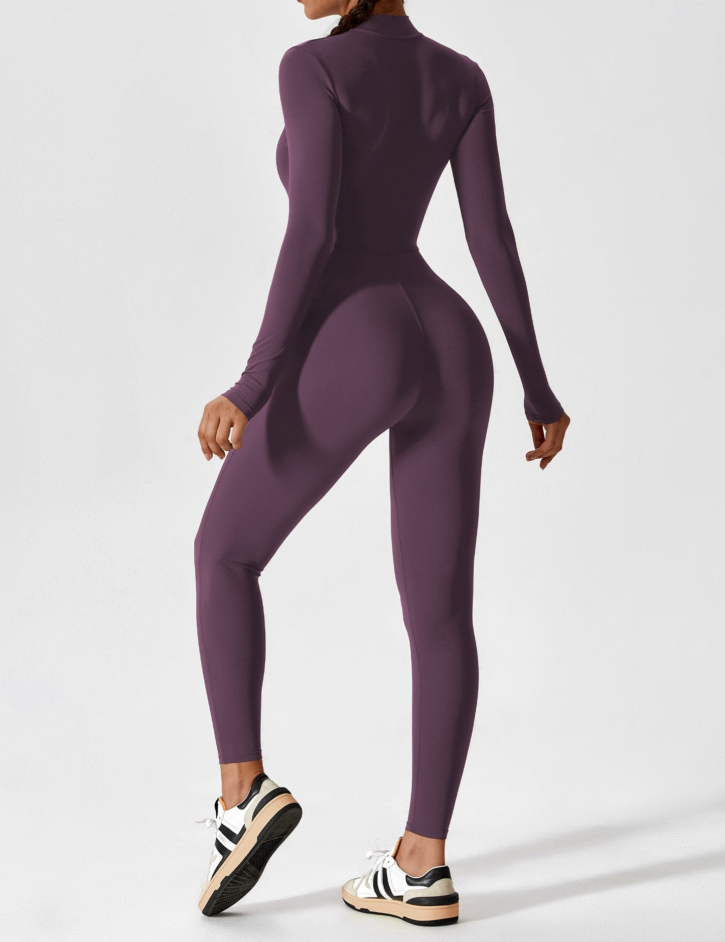 Julia | Women’s Spring Stretch Zip Up Jumpsuit