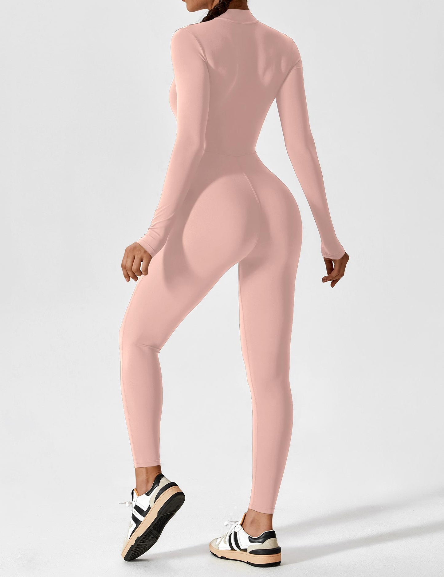 Julia | Women’s Spring Stretch Zip Up Jumpsuit