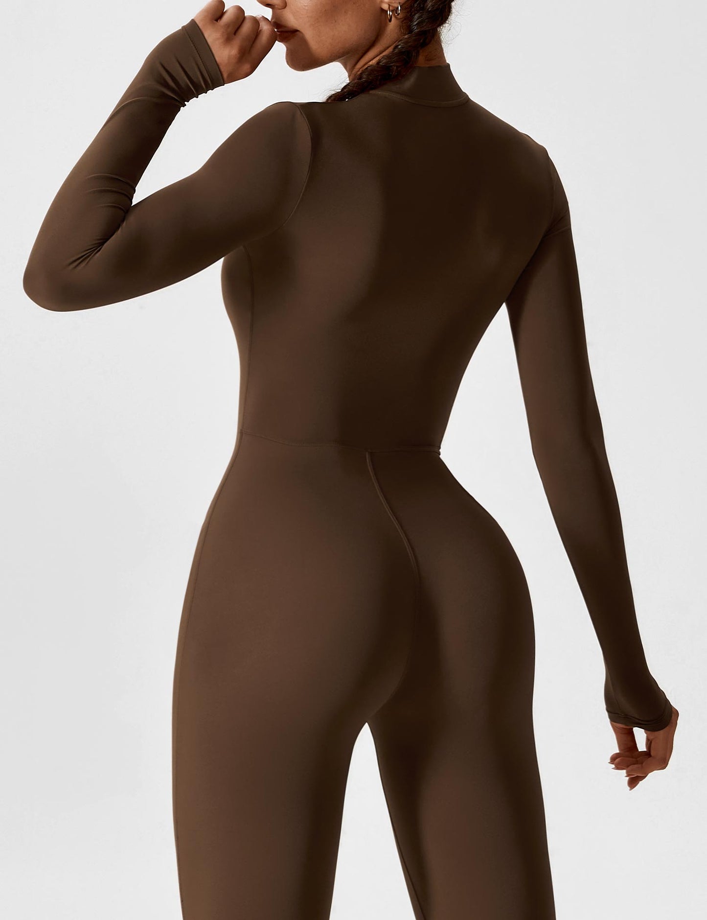 Julia | Women’s Spring Stretch Zip Up Jumpsuit