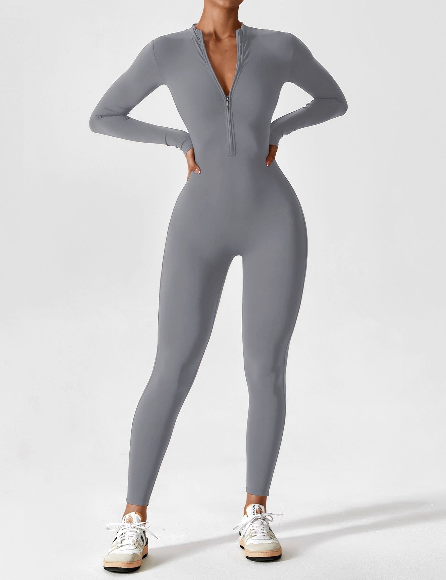 Penelope | Women’s Summer Long Sleeve Zip Set