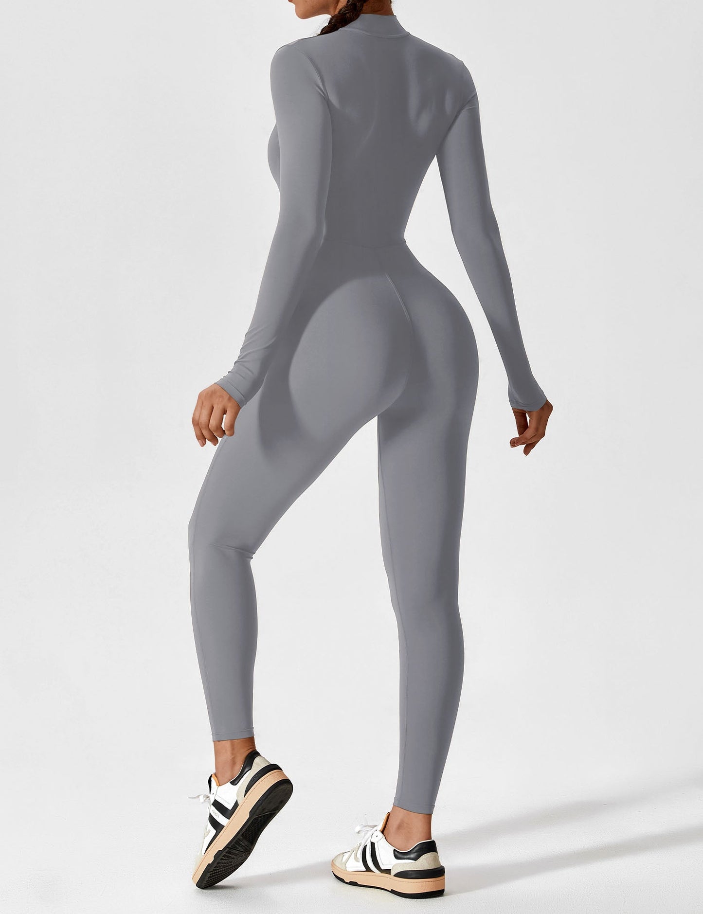 Julia | Women’s Spring Stretch Zip Up Jumpsuit