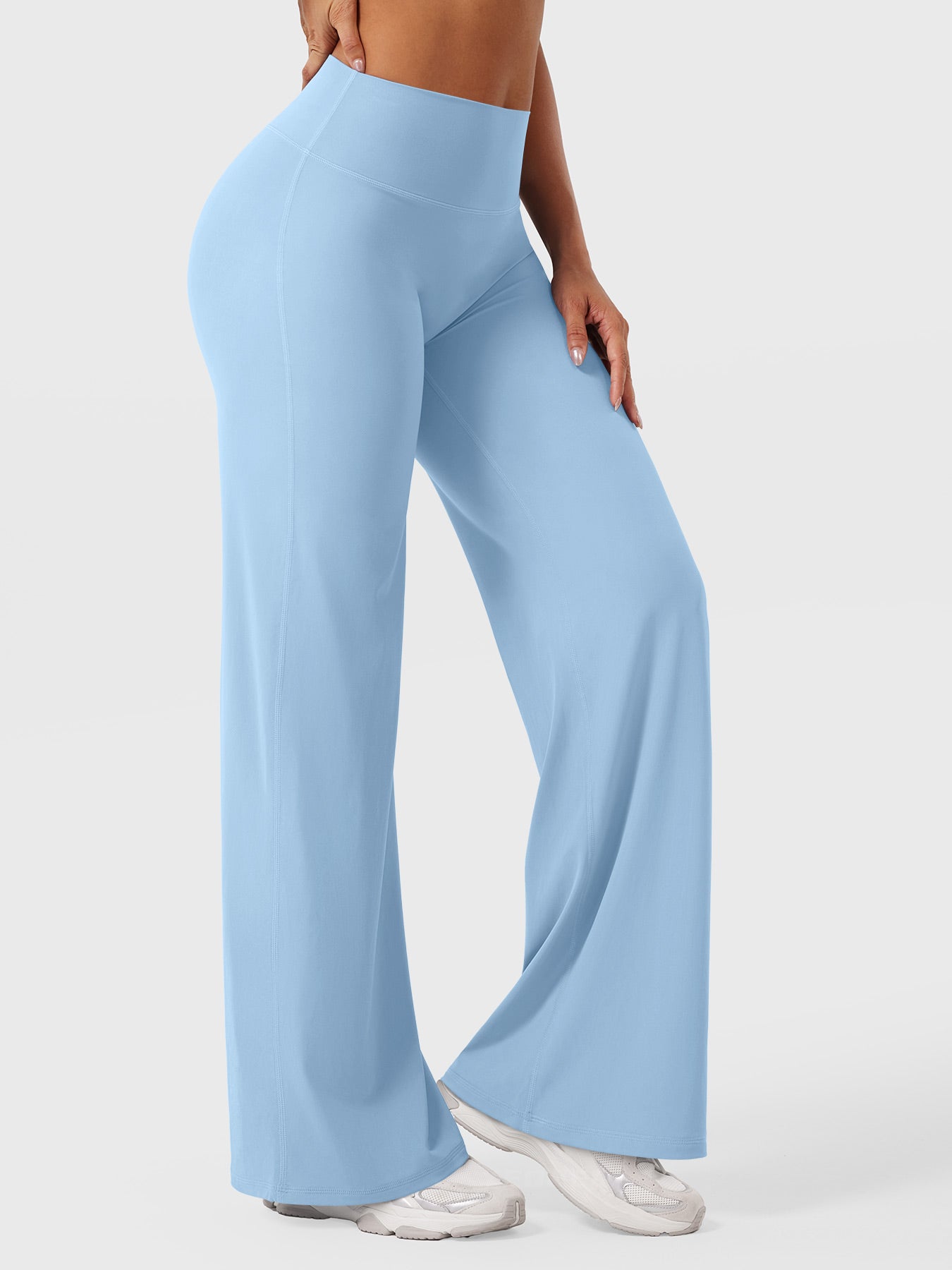 Ruby | Women’s Summer High Waist Flared Pants