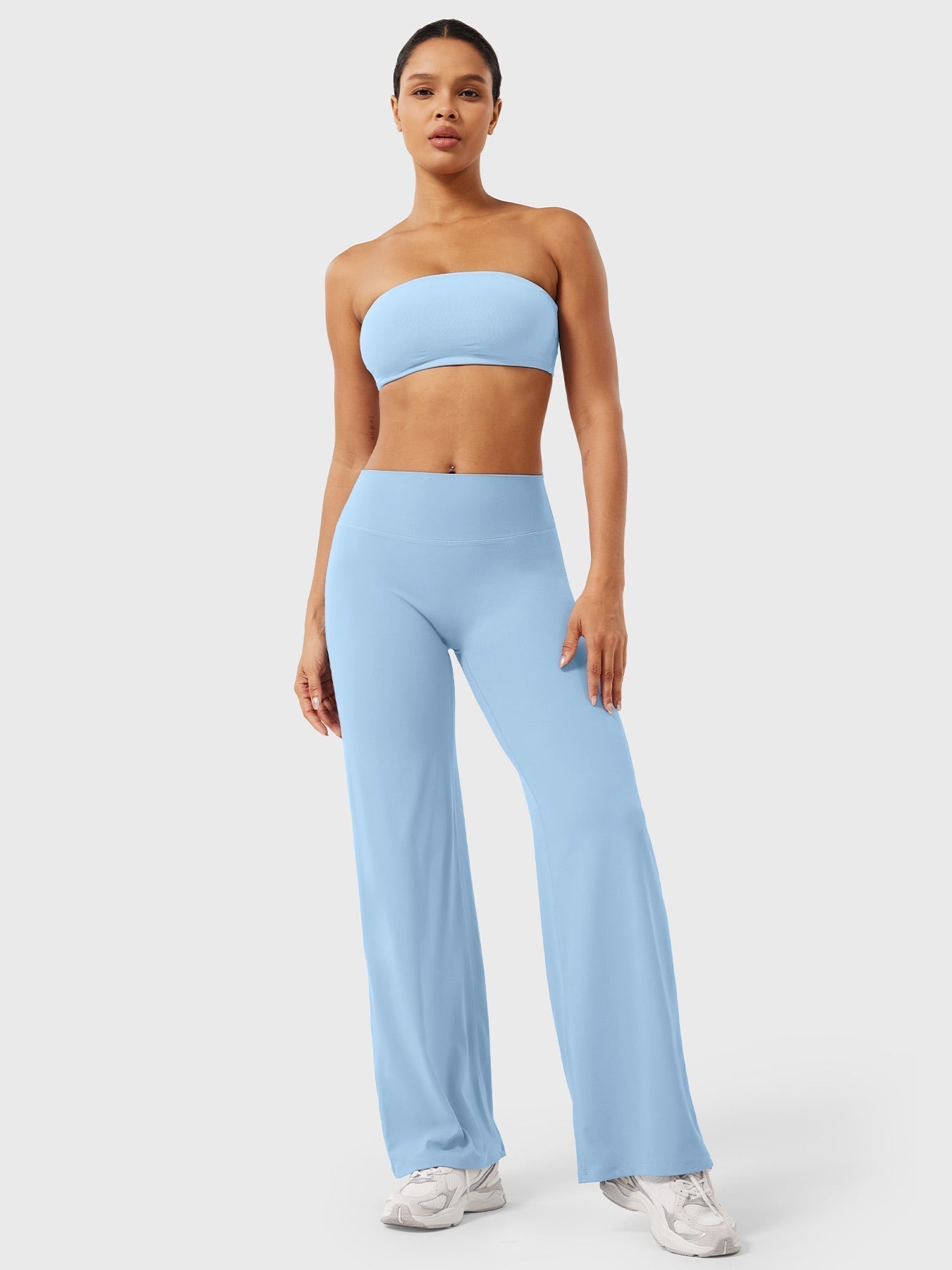 Ruby | Women’s Summer High Waist Flared Pants