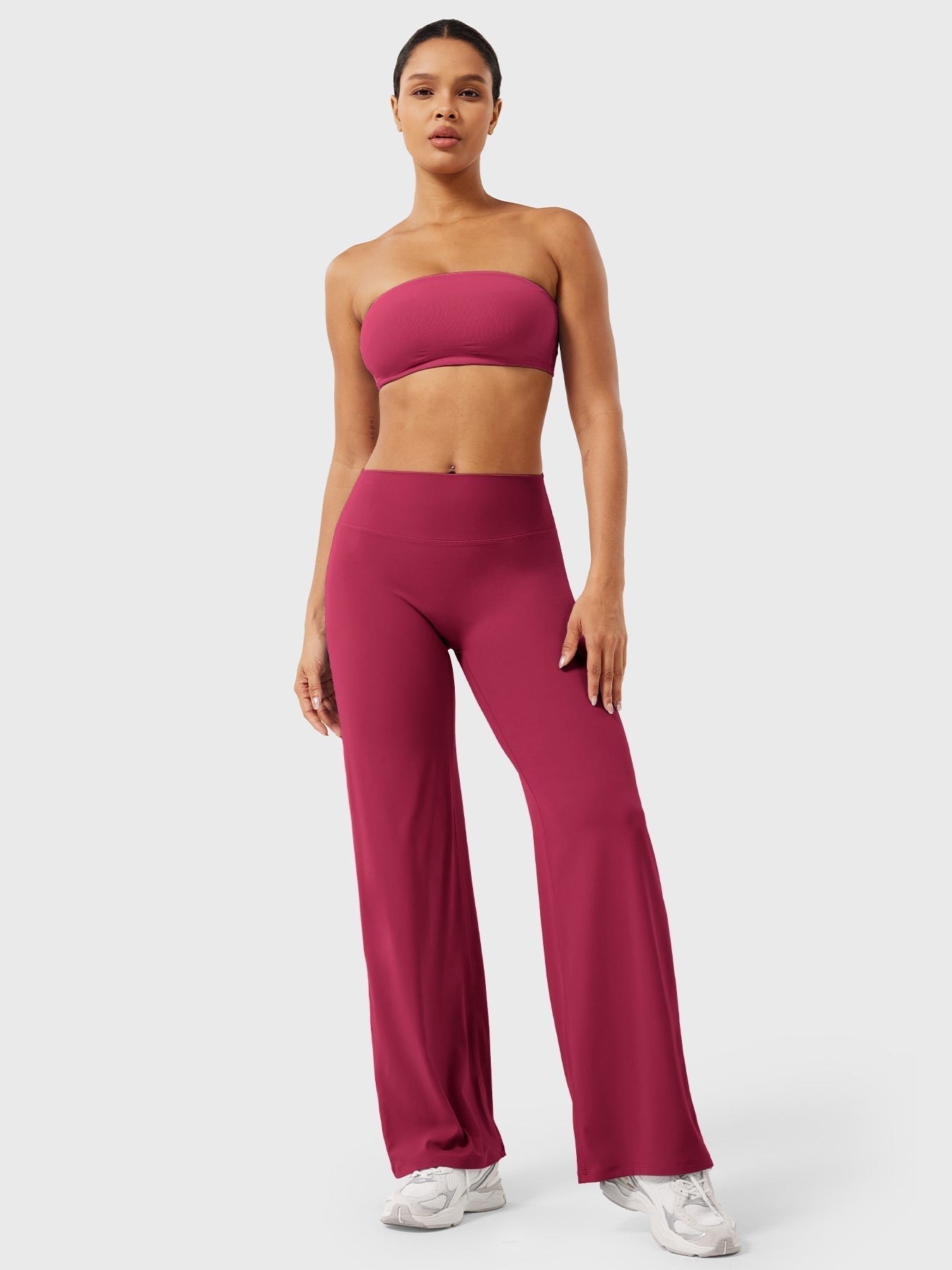 Ruby | Women’s Summer High Waist Flared Pants