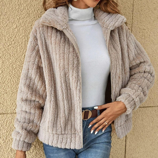 Emma | Casual plush jacket