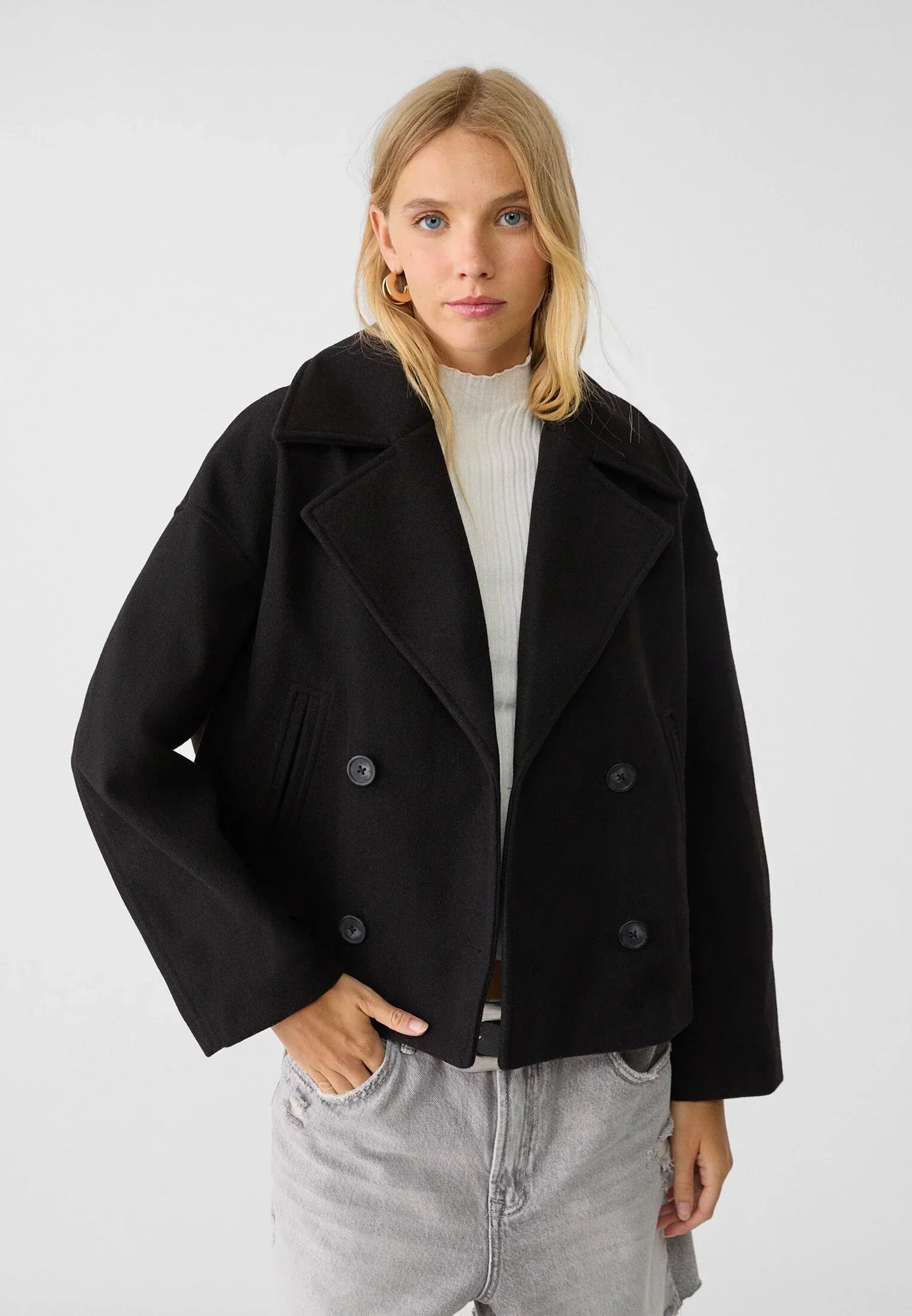 Aurora® | Short double-breasted jacket